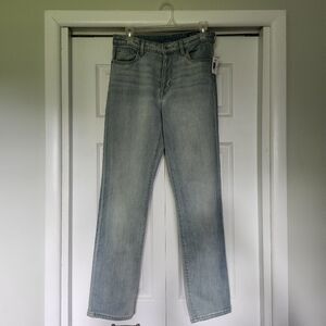 Buffalo David Bitton Light Blue Straight Leg Jeans